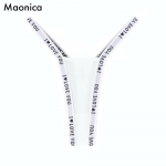 Euroopa suurus Naiste &otilde;mblusteta stringid Seksikad spordi Euroopa ja Ameerika fitness kirjad bikiinip&uuml;ksid XL