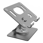 S&uuml;learvuti alus Reguleeritav ergonoomiline tahvelarvuti alus E-raamatuhoidja alumiiniumsulamist kronstein 360 P&ouml;&ouml;ratav kokkupandav jahutusk&otilde;rgus support