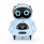 Laste Robot Oskab R&auml;&auml;kida Interaktiivne Dialoog H&auml;&auml;letuvastus Salvestamine Laulmine ja Tantsimine Jutuvestmine Mini Nutikas Robot M&auml;nguasi sinine