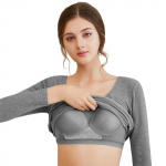 Women's casual tops winter close fitting warm long sleeved tops knitted sweater long sleeved tops M