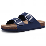 Moodsad Litfun naiste korgist sisetallaga pl&auml;tud Klassikalised suvised rannasussid meestele Slip-on korgist sandaalid reguleeritava pandlaga 2024 36