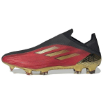 adidas X Speedflow+ FG Elav Punane Kuldne Metallik Meeste Tennised P&otilde;hiv&auml;rv Must GW7436 44