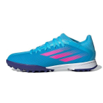 Adidas X Speedflow.3 TF J Sky Rush Team Shock Pink Laste tossud Sinine Pilvevalge GW7513 28.5