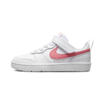 Nike Court Borough Low 2 PSV Valge Korallikriit Laste Tennised Heleoranž BQ5451-124 28 white
