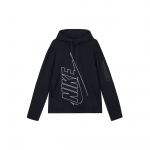 Nike Tech Fleece logotr&uuml;kiga dressipluus n&ouml;&ouml;riga Meeste pealisr&otilde;ivad Must DX0578-010 M