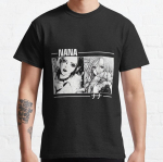 Nana Trapnest Trigger anime T-s&auml;rgid tees The Black Stones manga puuvill 90ndate punk sex pistols ai yazawa westwood Kingiidee Topid 4XL