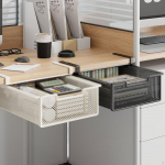 Hanging Pullout Drawer Basket Wire Shelf Organizer Sturdy Portable under Cabinet must
