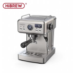 Uus HiBREW 19-baarine poolautomaatne espressokohvimasin, reguleeritava temperatuuriga 58 mm portafilter, k&uuml;lma/kuuma kohvi valmistaja, metallkorpus H10A h&otilde;be