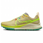 Nike React Pegasus Trail 4 Team Gold Baltic Blue Stadium Green Volt Naiste tossud DJ6159-700 36
