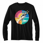 Pink Floyd Klassikaline Wish You Were Here K&auml;ed Must T-s&auml;rk 4XL
