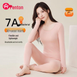 Fenteng Women's 7A Antibacterial Thermal Underwear Set L