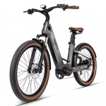 S&uuml;sinikkiust elektrijalgratas MIHOGO Air 26 750W mootor 2x48V 9.6AH topeltaku maksimaalne s&otilde;iduulatus 200km kandev&otilde;ime 120KG 48V 19.2AH (9.6+9.6) hall