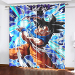 Dragon Ball Anime Kardinad elutuppa magamistuppa Blackout Kardinad 1 tk Kodu Dekoor Perforeeritud Tolmukindel 100x140cm&Grommet Top