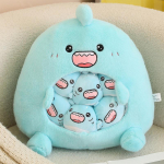 35 cm Creative Pehme kott Puding M&auml;nguasjad Kapibala Haikott Mini Capybara pallid Nukud Suupisted Padjad T&auml;idisega Loomade Dekoor 35cm