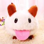 25 cm Poro Palus m&auml;nguasi Poro Doll Legal Edition Kvaliteetsed lastem&auml;nguasjad Kingitus 25CM valge