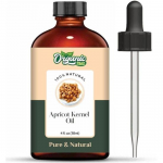 Orgaaniline Zing aprikoosikivi (Prunus armeniaca) &Otilde;li | Puhas ja looduslik baas&otilde;li nahahoolduseks, juuksehoolduseks ja massaažiks - 118 ml