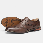 Suurus 7~13 Brogue Klassikalised Meeste Pulma Nahast Sotsiaalsed Kingad Mees Sapato de couro social masculino Zapatos de vestir hombre 39 black
