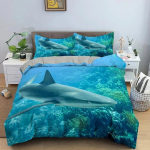 Delfini voodipesukomplekt loomamustriline tekikott Lohjakatted Twin King Size tekikate koos padjap&uuml;&uuml;riga kodutekstiil 70x133cm 2pcs