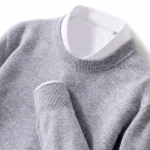 Meeste 100% puhas vill ka&scaron;miir &uuml;mara kaelusega kampsun s&uuml;giseks ja talveks XXXL