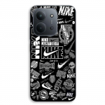 Coque de t&eacute;l&eacute;phone - MANIACASE - Xiaomi Redmi 15C 5G - Silicone TPU - Noir et blanc - Graffiti valge