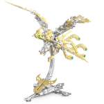 LONGPIN Phoenix 3D metallmudeli komplekt [Hariv m&auml;nguasi t&auml;iskasvanutele] Roostevabast terasest pusle kokkupaneku komplekt - Pere tegevus ja luksuslik kodukujundus