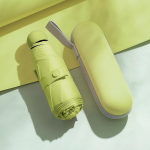 Mini Kokkupandav vihmavari UV-kaitse Mini P&auml;ikesevari topeltkasutusega kaasaskantav karp p&auml;ikesevarju vihmavari hoidmiseks Mini vihmavari zwq IRON&6K