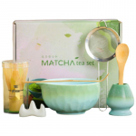 Jaapani Keraamiline Matcha Teetseremoonia 4-osaline Komplekt