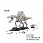 Kriidihiiglasteropod Dinosaurus Spinosaurus Luustik Kilpkonnamudel Dinosaurusfossiil Montaaž Uudsus Laste M&auml;nguasjad Navidad Kingitused PDF Manual