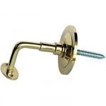 Support de barre - EDM - Laiton poli - Jaune - Durable - 1 unit&eacute;