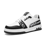 Originaal Bear Skate Jalan&otilde;ud Meeste Mood Multikate Tr&uuml;kk Roheline Linna Mehe Tossud Nahast Platvorm Vabaaja Meeste Rula Jalan&otilde;ud 44 white