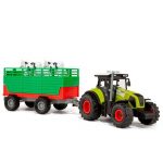 Tracteur jouet - Molto - Avec remorque - Lumi&egrave;res et sons - Set de 4 pi&egrave;ces - Pour enfants d&egrave;s 3 ans