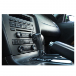 Auto k&auml;igukangi pea kaunistuskate sisekujundus Tarvikud Ford Mustang 2010-2014 jaoks (S&uuml;sinikkiust ABS)-A99D must