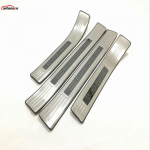 Lisatarvikute jaoks Mitsubishi Eclipse Cross 2017 2018 auto stiilikleebis, l&auml;vepaku trimmikatte katte kulumisplaadi kaitse must