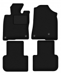 Dywaniki samochodowe welurowe czarne do: Honda Civic XI hybryda (2022-)