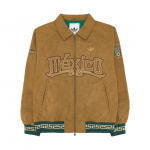Adidas Originals FW25 2026 FIFA Maailmameistriv&otilde;istlused 26 Mehhiko F&ouml;deratsiooni Jakk Soe Kahepoolse T&otilde;mblukuga Spordilik L&otilde;tv Pikk Varrukas Puuvillane Mantel Meeste jakid HY5062 XL