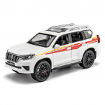 1/24 Toyota LAND CRUISER Prado MAASTUR Sulamist Auto Mudel Valatud Metallist M&auml;nguasi Maastikuautod Auto Mudel Simulatsioon Kogumine Kingitus valge