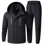 Meeste lumepaksendatud spordi&uuml;likond, soe spordijakk + p&uuml;ksid, kaheosaline komplekt 2XL