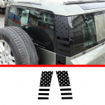 For Land Rover Defender 90 110 - Car Styling Black Car Rear Window Windshield Graphic Decal sticker car Accessories Style A