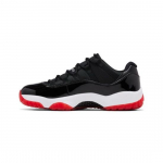 Air Jordan 11 Retro Low &lsquo;Bred&rsquo; GS FV5121-006 3.5Y-7Y EU 36.5 must/punane
