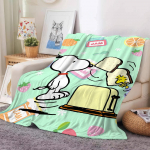 Multikas Armas S-snoopy Tekk Soe Ja Pehme Sobib Magamistuppa Elutuppa Diivanvoodi Kontorisse Reisimiseks Telkimiseks 30x40in
