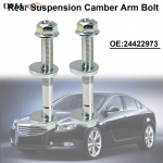 2x Rear Suspension Camber Arm Bolt Kit For Opel Vauxhall ignia Saab 9-3 YS3F Cadillac Fiat 2003 2004 2005-2014 2015 24422973