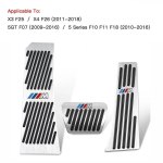 -Auto Gaasi Piduri Jalatugede Kate Salongi jaoks BMW X1 X2 X3 X4 X5 X6 X7 G20 G22 G23 G30 G01 G02 IX3 G08 G06 G05 G07 F10 E7 5 Series 11-17-1