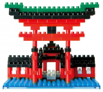 Nanoblock Itsukushima p&uuml;hamu Torii v&auml;rav NBH-017 [Toode]