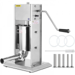VEVOR Machine &agrave; Saucisses Manuel 15L Poussoir Saucisse Professionnel Poussoir Merguez Poussoir &agrave; Viande pour Remplissage de Sau A172