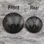 VOLKSWAGENI VW 2026 jaoks Uus must 2 tk Esiv&otilde;re embleemi modifikatsioon Tagaluugi katte logo VW Golf MK6 MK7 MK7.5 MK8 20 jaoks GOLF 8 (MK8)