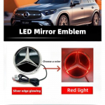 Auto iluv&otilde;re embleem 3D Esik&uuml;lje embleem LED-tuledega Mercedes Benz W205 W212 W213 W204 ML W166 CLA C117 W176 W177 E GLA GLC GLE jaoks C-204 2008-2014