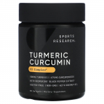 Sports Research, Kurkumikurkumiin, 500 mg, 60 pehmet kapslit