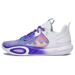 Li Ning All City 11 Snow Mountains Cushioning Slip Resistant Abrasion Resistant Low top Basketball Shoes Men's ABAT031-3 45