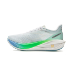 Li Ning Feidian 5 Challenger Low top Li Ning Ultra Technology Casual Marathon Running Shoes Women's White Blue Green ARMV002-8 38