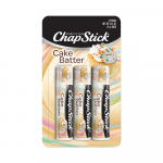 3-pakki niisutavaid huulepalsameid maitsega Cake Batter Chapstick